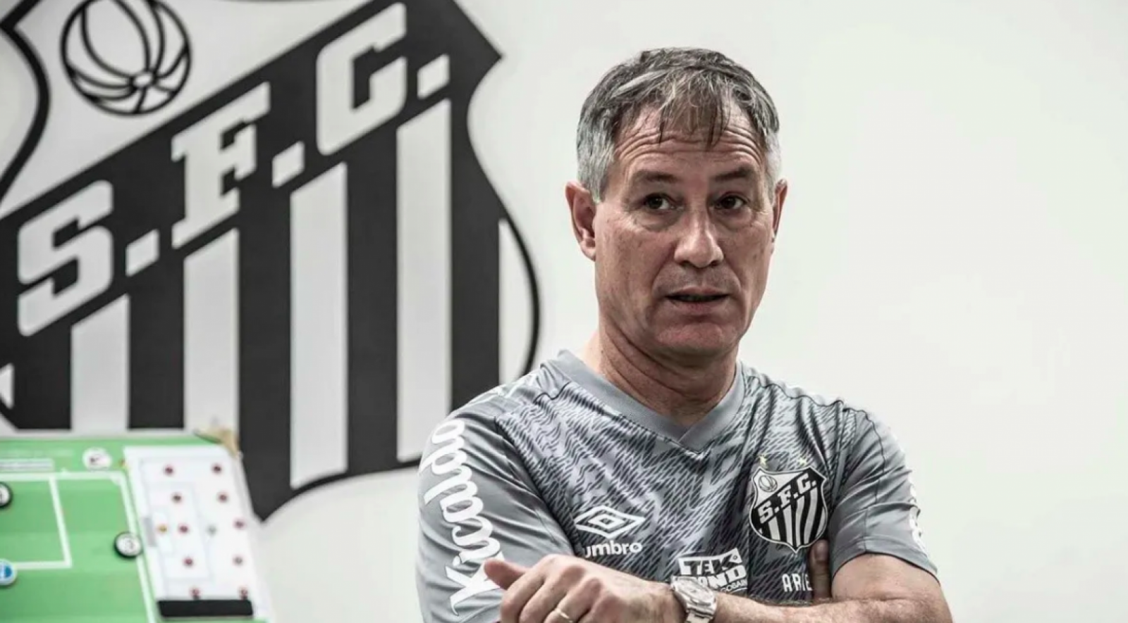 Ariel Holan, ex DT de Santos de Brasil.