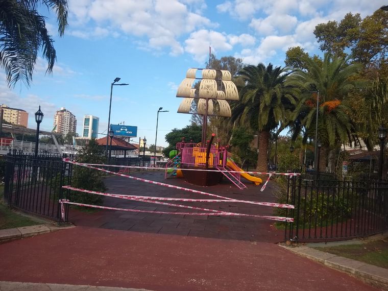 Tigre cierra espacios públicos y comercios a cielo abierto