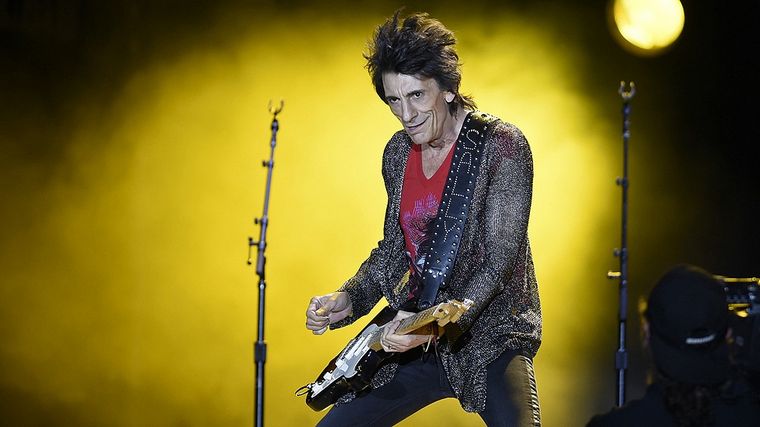 Ron Wood reveló que venció por segunda vez al cáncer (Foto: Telam)