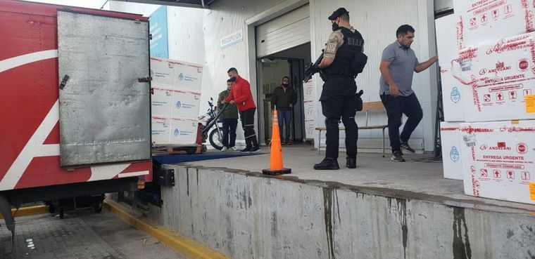 Llegaron a Córdoba 32 mil dosis de Sinopharm.