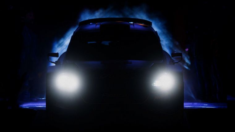 El M-Sport Ford ya nos muestra su Fiesta 'híbrido' en marcha