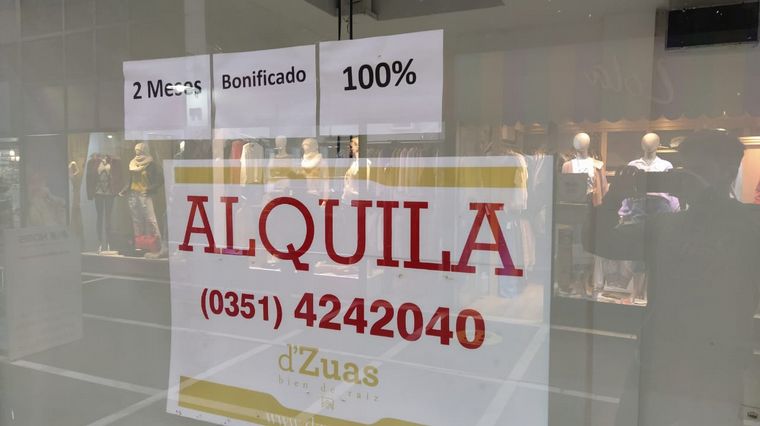 En Córdoba, 1 de cada 3 locales está vacío