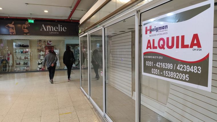En Córdoba, 1 de cada 3 locales está vacío