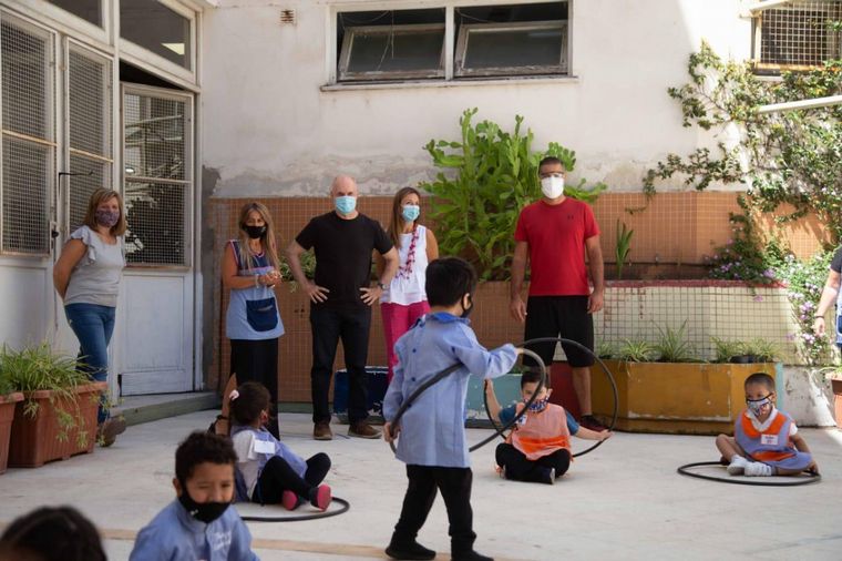 El Gobierno de Rodríguez Larreta volvió a defender la presencialidad en las aulas.