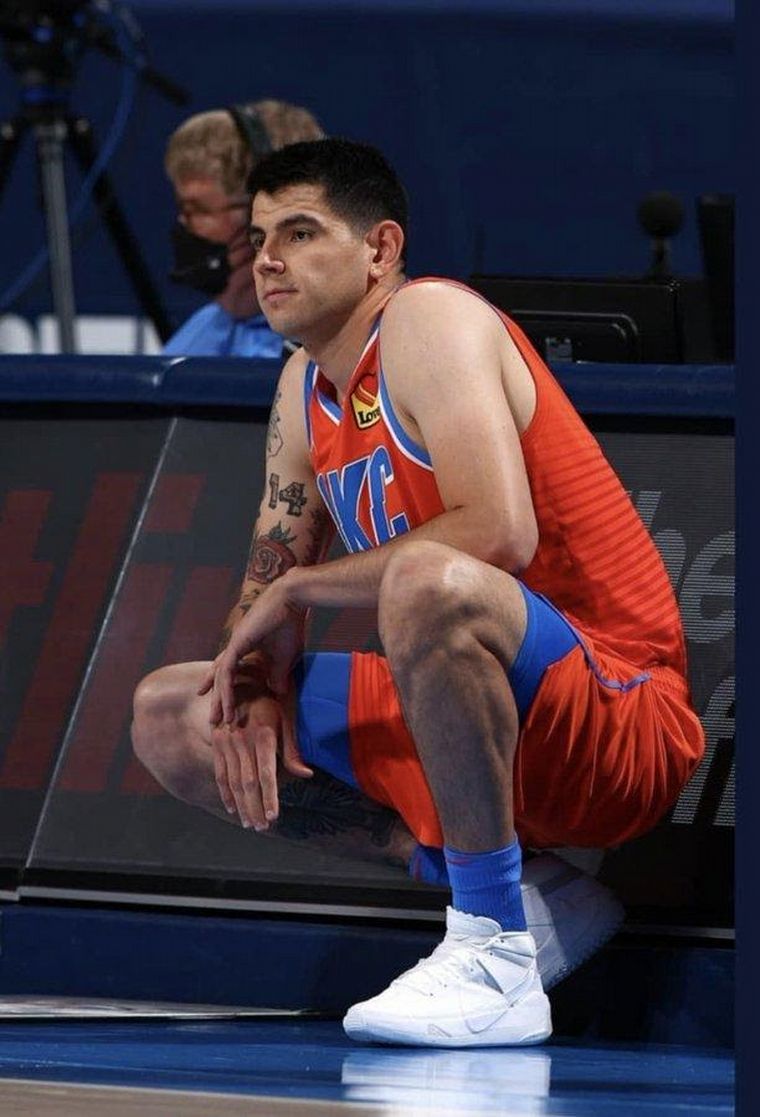 Anoche, el santiagueño debuto en Oklahoma