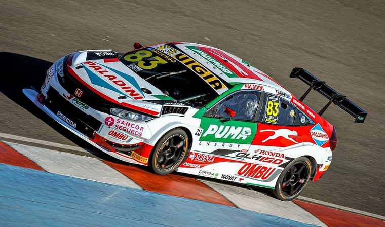 Ardusso y su Honda Civic, la pole en San Nicolás.