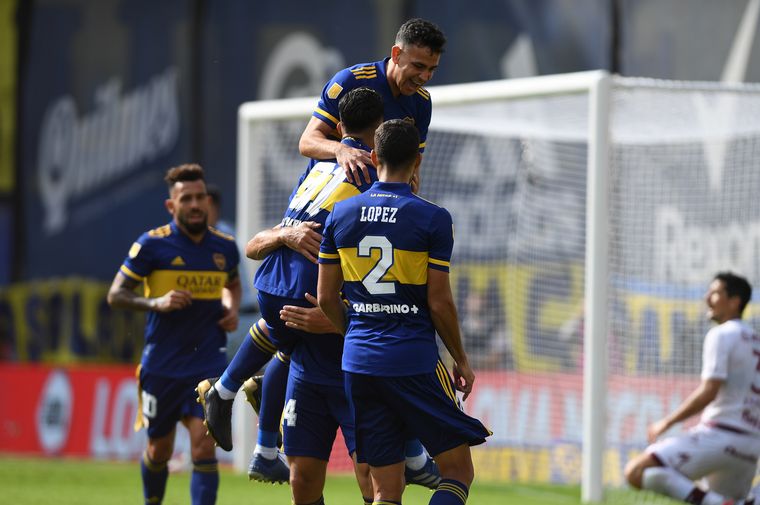 Boca venció a Lanús en 