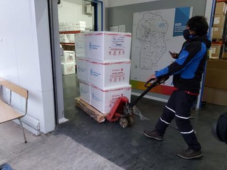 Llegó una nueva partida de vacunas Sinopharm a Córdoba.