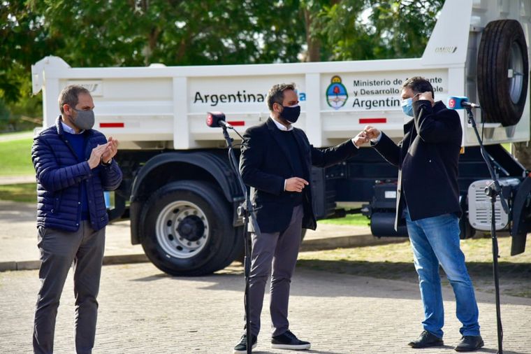 El ministro de Ambiente y Desarrollo Sostenible, Juan Cabandié, asistió al acto.