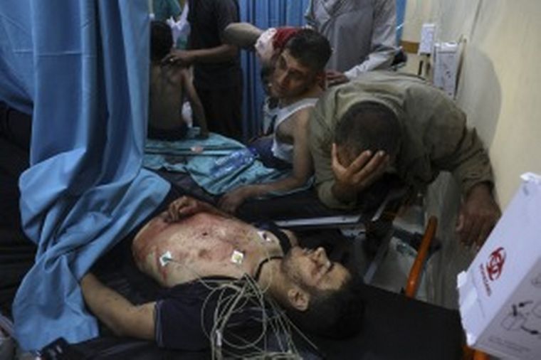 Hay 20 muertos en la Franja de Gaza por bombardeo israelí (Foto: Telam)