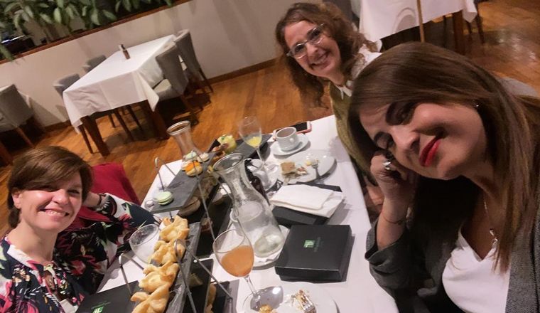 Gaby Tessio en el Bistró del Poeta