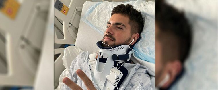 Fer Vázquez tuvo un dramático accidente con amigos en Miami