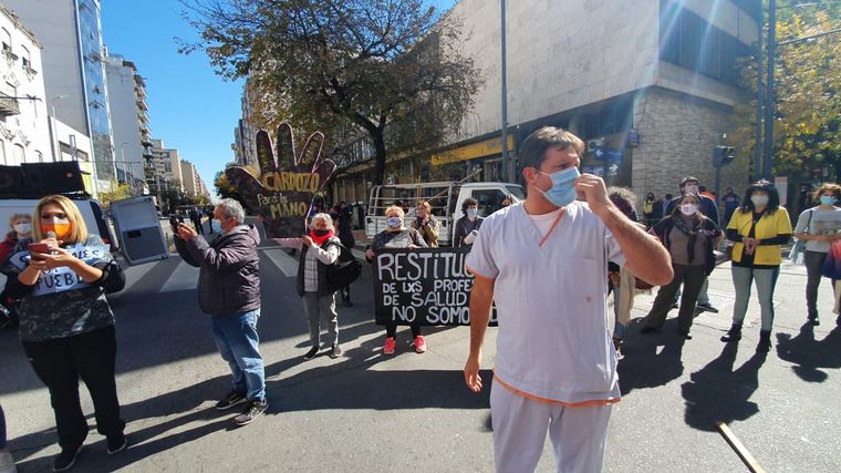 La intervención artística se lleva adelante en Colón y General Paz.