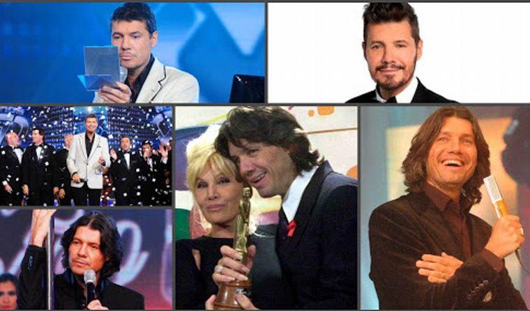 Marcelo Tinelli y su transformación. 
