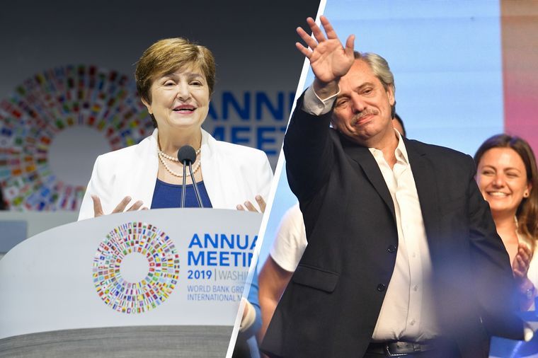 Alberto Fernández se reunirá con Georgieva en Roma