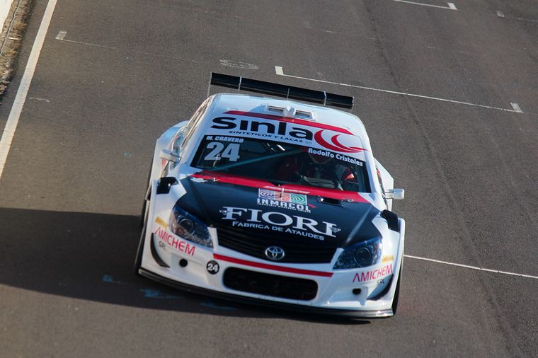 Matías Cravero con su Mondeo fué sexto en la clasificación de TRV6.