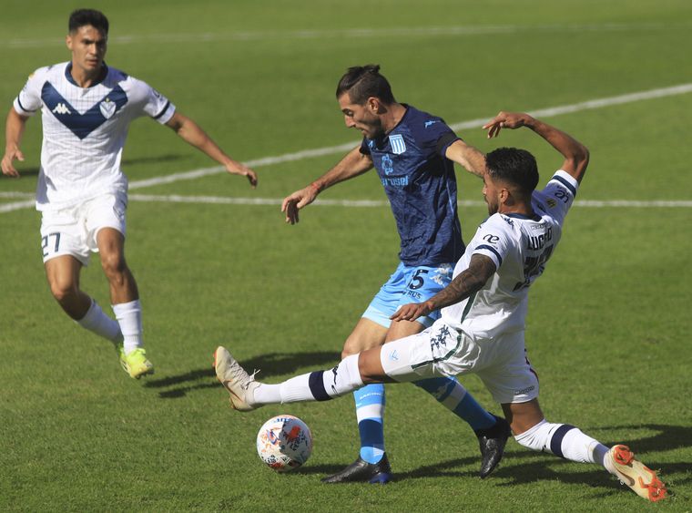 Vélez y Racing se enfrentaron por un lugar en semifinal. 