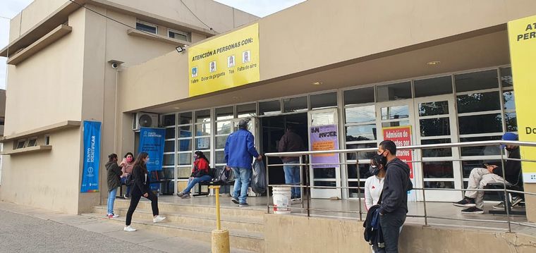 El Hospital Rawson tiene un 95% de camas Covid ocupadas