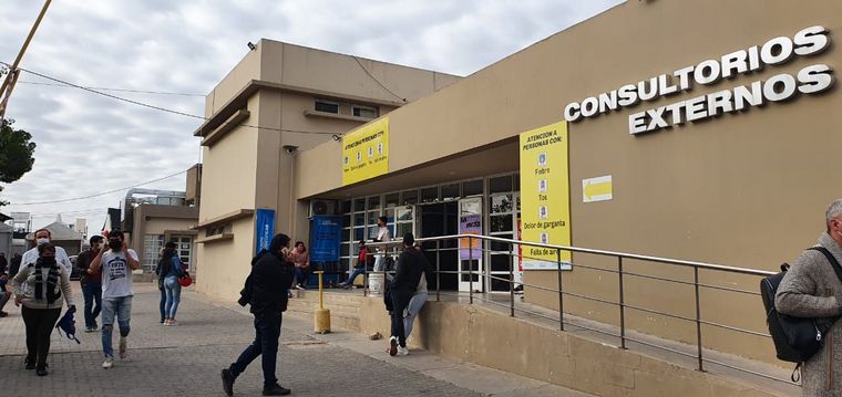 El Hospital Rawson tiene un 95% de camas Covid ocupadas