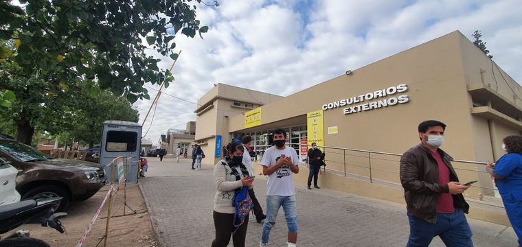 El Hospital Rawson tiene un 95% de camas Covid ocupadas