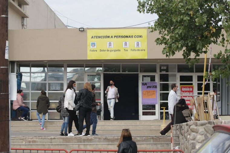 El Hospital Rawson tiene un 95% de camas Covid ocupadas