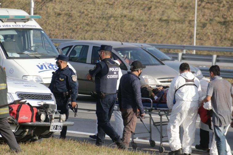 Accidente múltiple en avenida Circunvalación.
