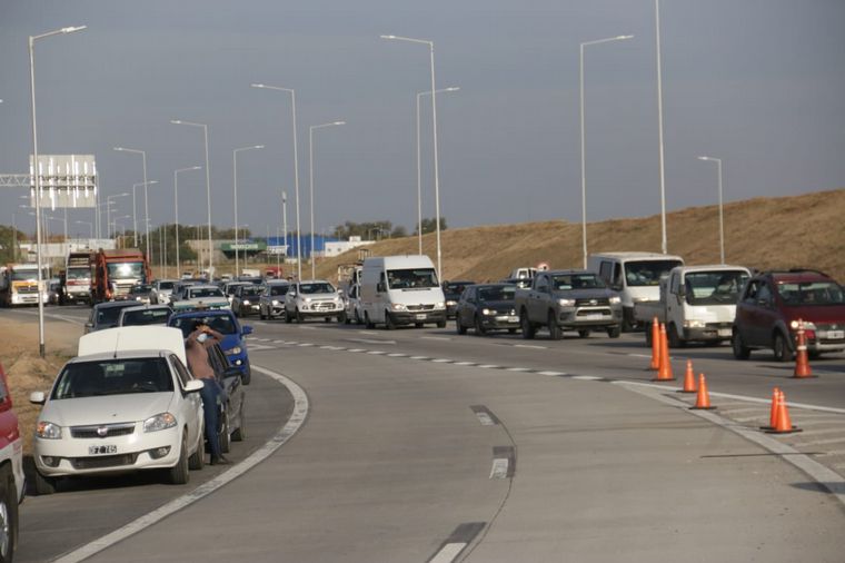Accidente múltiple en avenida Circunvalación.