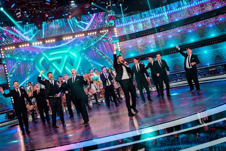 Marcelo Tinelli volvió a pura alegría a la pantalla chica tras un año por el Covid