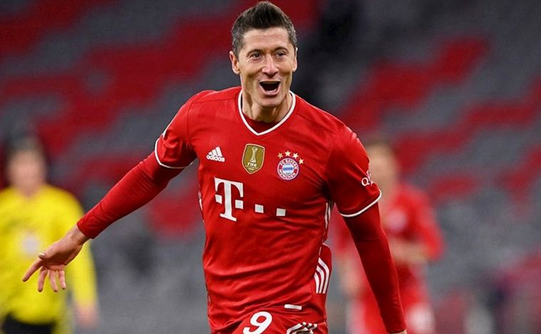 Lewandowski, botín de oro con una gran ventaja sobre Messi.
