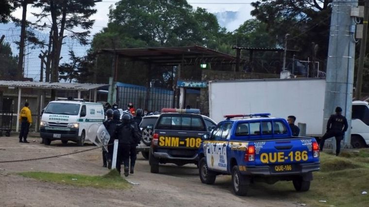 Siete presos fueron decapitados en Guatemala