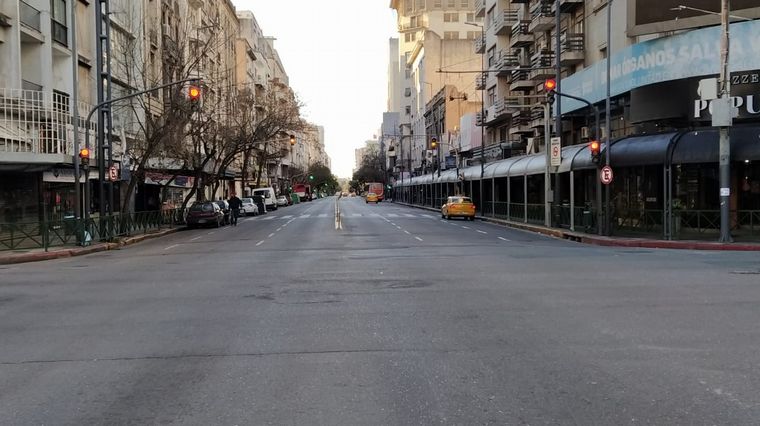 Se siente el confinamiento estricto en el centro de Córdoba.