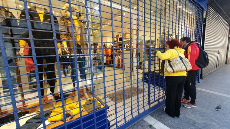 Se siente el confinamiento estricto en el centro de Córdoba.