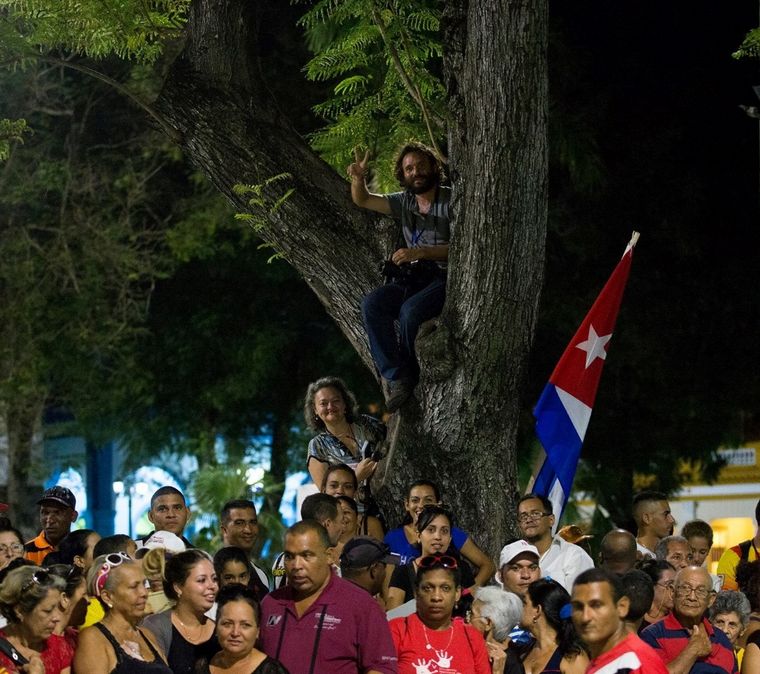 FOTO: Periodista argentina en Cuba, atravesada por la historia