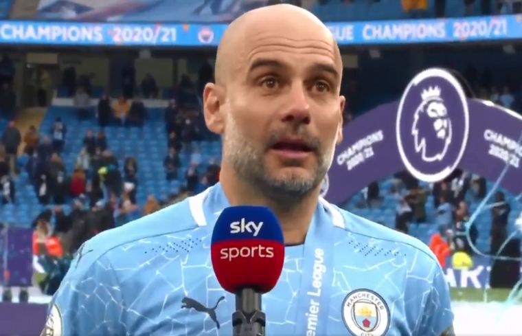 Guardiola, y el adiós al 