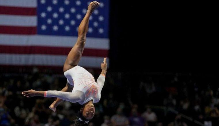 Histórico salto de Simone Biles