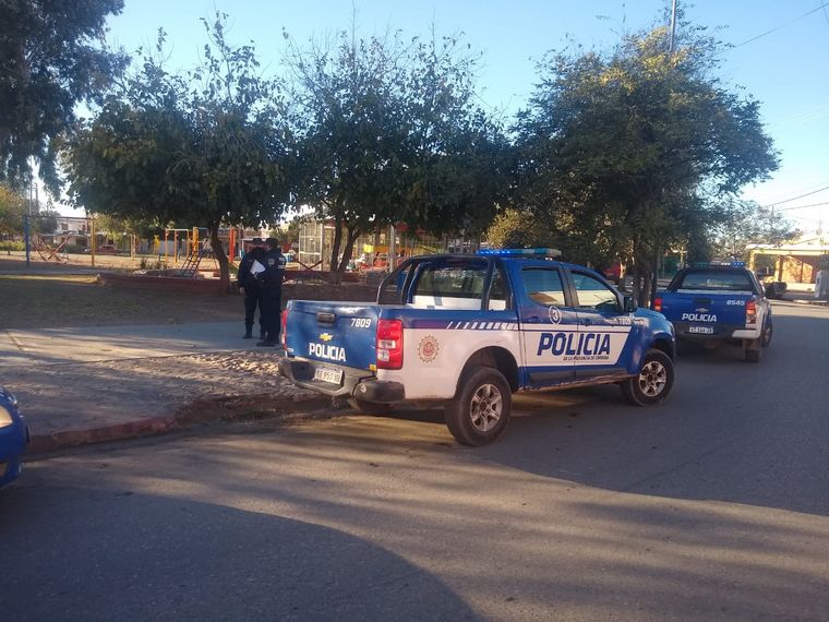 Operativo en Villa El Libertador.
