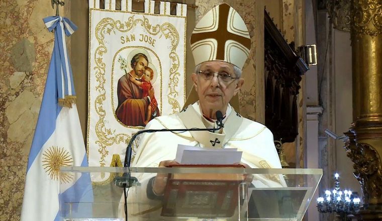 Poli encabezó el Tedeum.