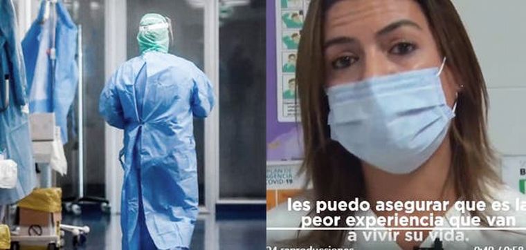La cruda súplica de una médica tucumana de cara al colapso