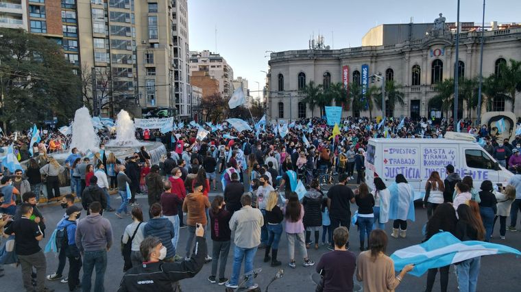 FOTO: Protestas en Córdoba contra el Gobierno nacional