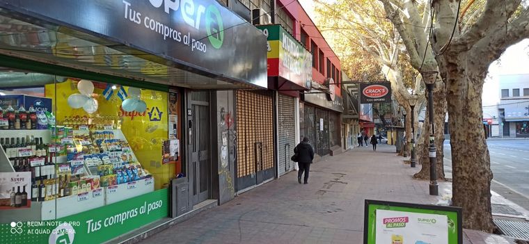 FOTO: Panorama desolador en el centro de Mendoza