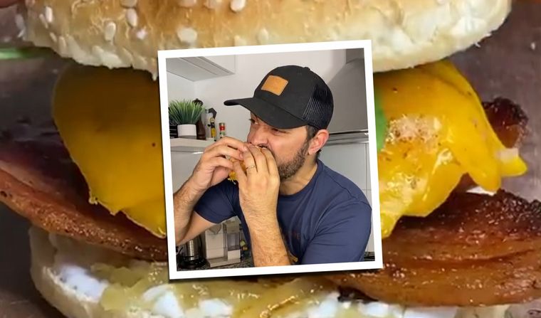 Javi Rosemberg y su receta de hamburguesa