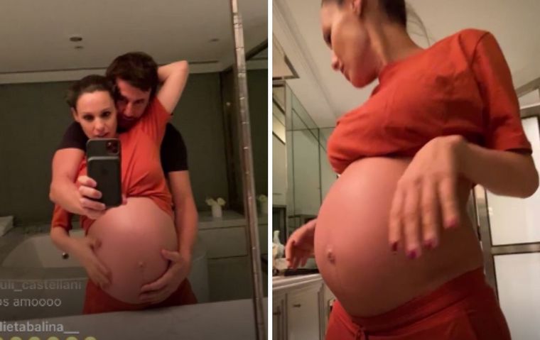 Pampita está comenzando a transitar el octavo mes de embarazo.