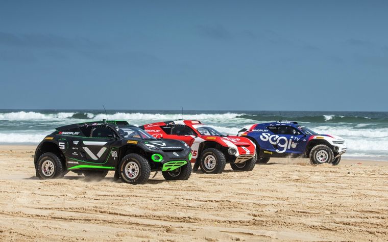 Extreme E corrió su segunda fecha en Senegal, a orillas del Atlántico