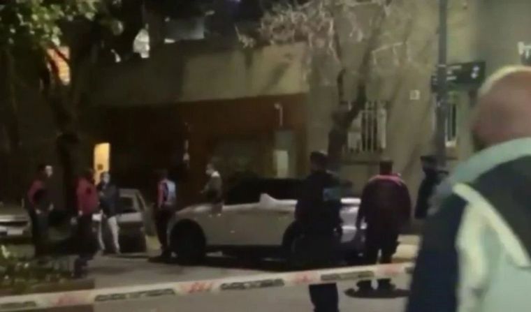 El policía estaba de civil y de franco de servicio