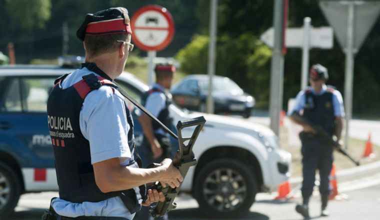 Los Mossos de Esquadra intervinieron ante la denuncia de la mujer.