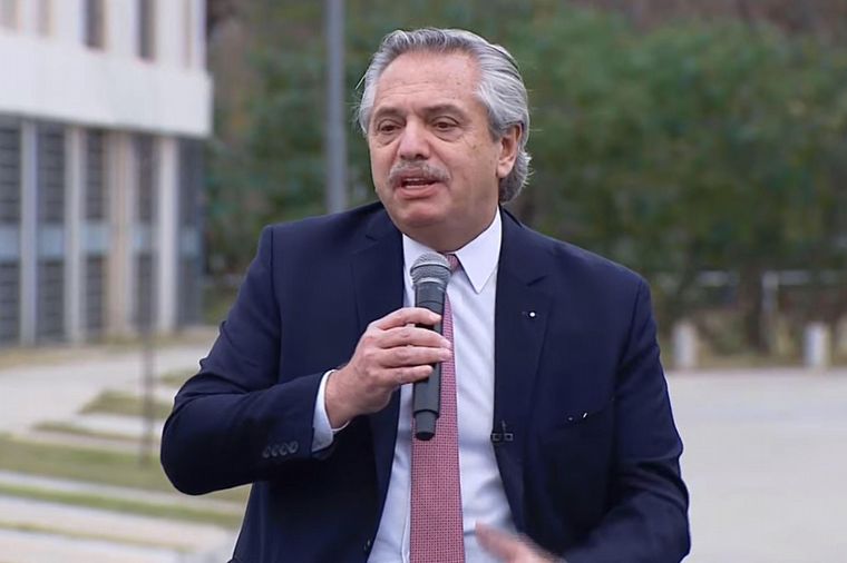 Alberto Fernández dijo que la inflación es 