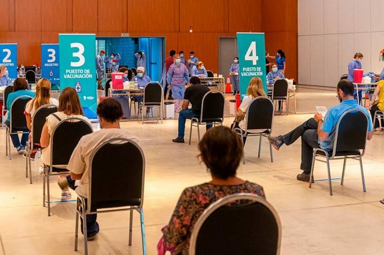 La campaña de inmunización avanza en la provincia. 