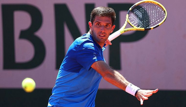 Delbonis logró su mejor actuación en París.