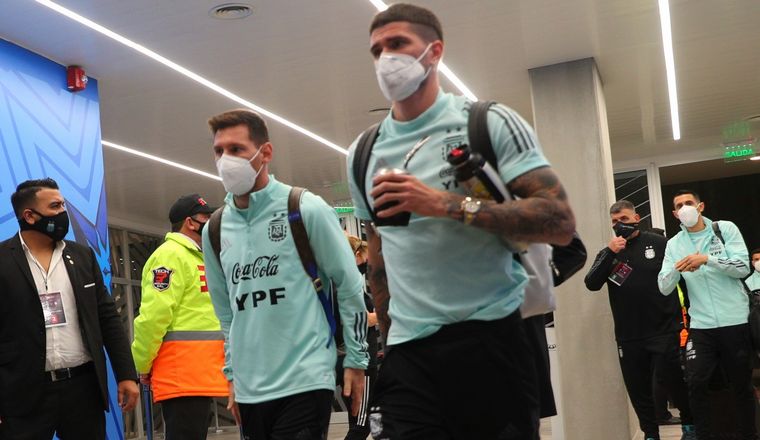 Messi y la Selección ya están en Colombia (Foto: Archivo)