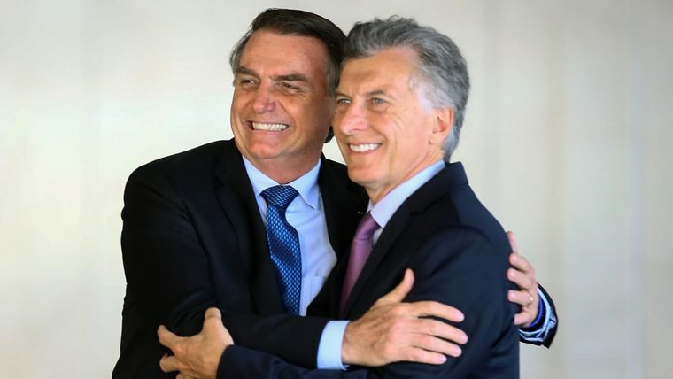 Mauricio Macri y Jair Bolsonaro